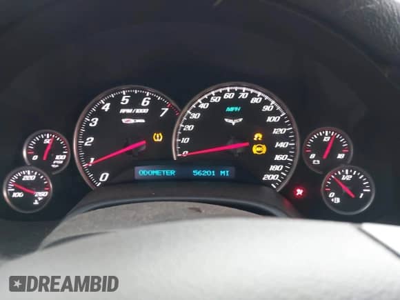 2008 Chevrolet Corvette Z06 с VIN 1G1YY26EX85122916, выставлен на аукционе IAAI как лот 41948110 с пробегом 56 201 миль миль и . История ставок и продаж доступна на DreamBid. Изображение 7.