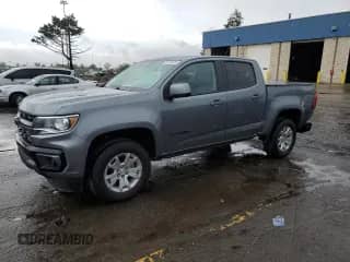 2022 Chevrolet Colorado 4WD LT с VIN 1GCGTCEN4N1133664, выставлен на аукционе Copart как лот 81193975 с пробегом 55 627 миль миль и Списание • Salvage title. История ставок и продаж доступна на DreamBid. Изображение 1.