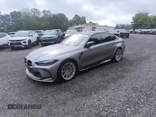 2024 BMW M3 Competition xDrive с VIN WBS43AY00RFS31132, выставлен на аукционе Copart как лот 67287745 с пробегом 19 001 миль миль и Чистый • Clean title. История ставок и продаж доступна на DreamBid. Изображение 1.