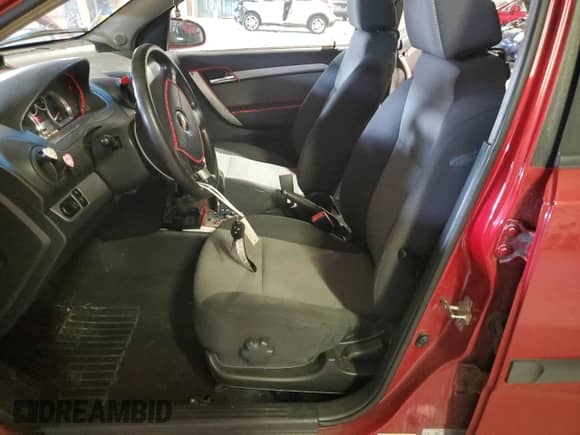 2011 Chevrolet Aveo 1LT with VIN KL1TD6DE1BB186883, listed as a Copart auction lot 52640915 with 113,032 mi miles and Salvage title. Bid and sale history available at DreamBid. Image 7.