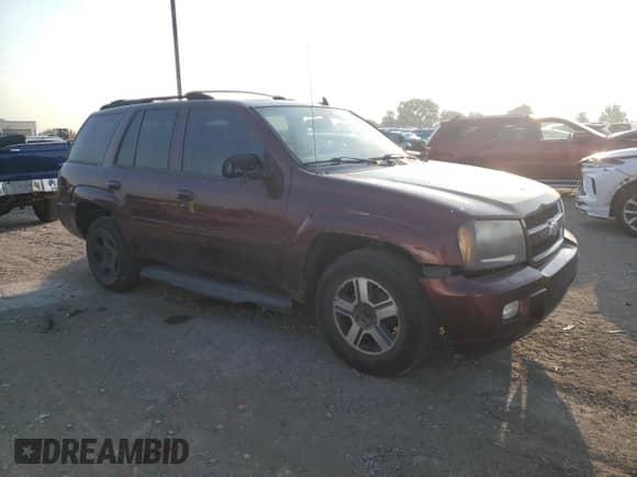 2002 Chevrolet TrailBlazer LTZ with VIN 1GNDT13S622455980, listed as a Copart auction lot 61785735 with 190,609 mi miles and Salvage title. Bid and sale history available at DreamBid. Image 4.