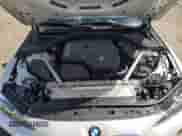 2023 BMW 4 Series 430i with VIN WBA23AT03PCL56790, listed as a Copart auction lot 55554825 with 9,747 mi miles and Salvage title. Bid and sale history available at DreamBid. Image 11.