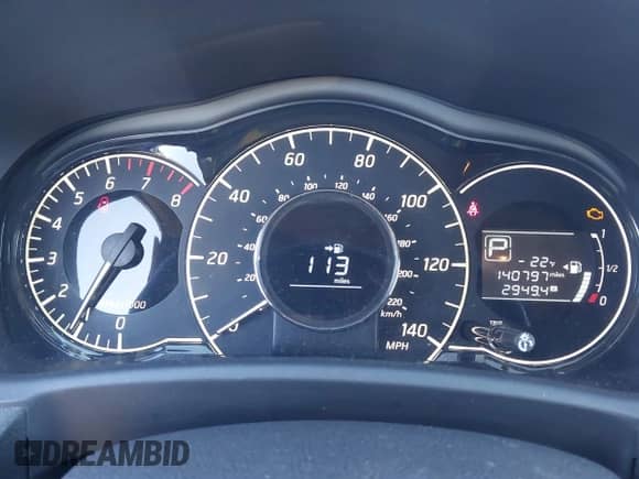 2015 Nissan Note S Plus с VIN 3N1CE2CP1FL374067, выставлен на аукционе IAAI как лот 41587312 с пробегом 140 797 миль миль и . История ставок и продаж доступна на DreamBid. Изображение 7.