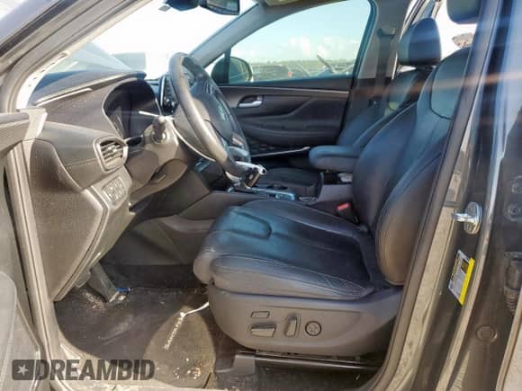 2020 Hyundai Santa Fe Limited with VIN 5NMS5CAAXLH178764, listed as a Copart auction lot 85191195 with 58,025 mi miles and Salvage title. Bid and sale history available at DreamBid. Image 7.