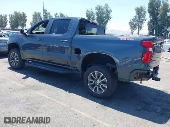2020 Chevrolet Silverado 1500 Custom Trail Boss with VIN 1GCPYCEF4LZ207481, listed as a IAAI auction lot 42661284 with 82,709 mi miles and . Bid and sale history available at DreamBid. Image 3.