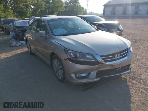 2013 Honda Accord EX-L z VIN 1HGCR2F80DA065203, wystawiony jako IAAI lot #42803343 z przebiegiem 90 092 mil mil oraz . Historia ofert i sprzedaży dostępna na DreamBid. Obrazek 1.