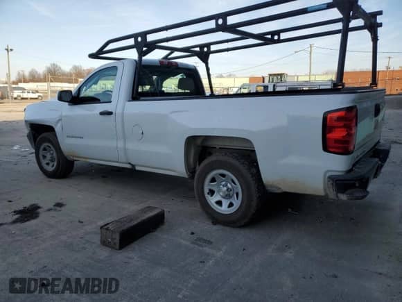 2018 Chevrolet Silverado 1500 LS z VIN 1GCNCNEH2JZ238549, wystawiony jako Copart lot #84554544 z przebiegiem 77 173 mil mil oraz Szkoda całkowita • Salvage title. Historia ofert i sprzedaży dostępna na DreamBid. Obrazek 2.