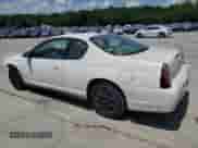 2005 Chevrolet Monte Carlo LS with VIN 2G1WW12E059231977, listed as a Copart auction lot 61396135 with 28,836 mi miles and Salvage title. Bid and sale history available at DreamBid. Image 2.