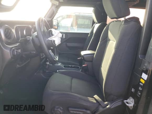 2022 Jeep Wrangler Sport S с VIN 1C4GJXAG1NW201457, выставлен на аукционе Copart как лот 60515735 с пробегом 38 623 миль миль и Списание • Salvage title. История ставок и продаж доступна на DreamBid. Изображение 7.