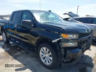 2022 Chevrolet Silverado 1500 Custom z VIN 3GCPWBEK1NG140967, wystawiony jako IAAI lot #42876507 z przebiegiem 39 354 mil mil oraz . Historia ofert i sprzedaży dostępna na DreamBid. Obrazek 1.
