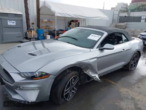 2021 Ford Mustang EcoBoost с VIN 1FATP8UH7M5115605, выставлен на аукционе IAAI как лот 42386214 с пробегом 54 584 миль миль и . История ставок и продаж доступна на DreamBid. Изображение 6.