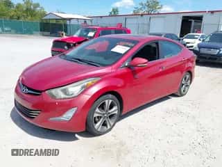 2014 Hyundai Elantra Sport z VIN KMHDH4AH5EU109958, wystawiony jako IAAI lot #43125498 z przebiegiem 109 807 mil mil oraz . Historia ofert i sprzedaży dostępna na DreamBid. Obrazek 2.