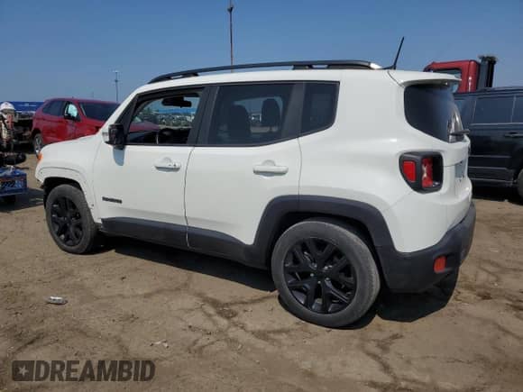 2018 Jeep Renegade Latitude with VIN ZACCJABBXJPH69227, listed as a Copart auction lot 68416925 with 95,962 mi miles and Salvage title. Bid and sale history available at DreamBid. Image 2.