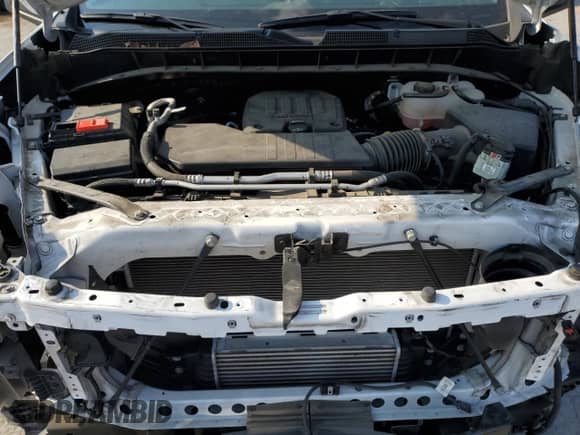 2024 Chevrolet Silverado 1500 Work Truck z VIN 3GCNAAEK7RG162669, wystawiony jako Copart lot #80758215 z przebiegiem 39 940 mil mil oraz Szkoda całkowita • Salvage title. Historia ofert i sprzedaży dostępna na DreamBid. Obrazek 11.