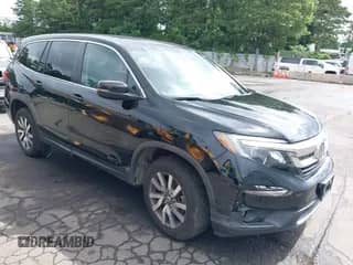 2019 Honda Pilot EX-L с VIN 5FNYF6H5XKB022919, выставлен на аукционе IAAI как лот 42556473 с пробегом 77 238 миль миль и . История ставок и продаж доступна на DreamBid. Изображение 1.