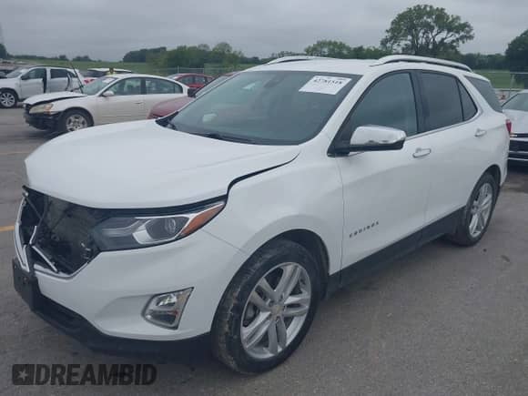 2018 Chevrolet Equinox Premier with VIN 2GNAXWEX1J6279113, listed as a IAAI auction lot 42781518 with 148,736 mi miles and . Bid and sale history available at DreamBid. Image 17.