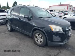2016 Chevrolet Trax LT с VIN KL7CJLSB3GB736968, выставлен на аукционе IAAI как лот 43461101 с пробегом 103 121 миль миль и . История ставок и продаж доступна на DreamBid. Изображение 1.