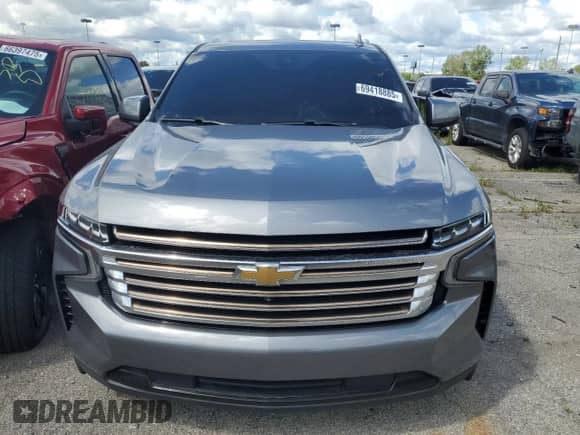 2021 Chevrolet Suburban High Country z VIN 1GNSCGKL4MR219973, wystawiony jako Copart lot #69418885 z przebiegiem 64 244 mil mil oraz Szkoda całkowita • Salvage title. Historia ofert i sprzedaży dostępna na DreamBid. Obrazek 5.