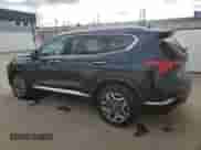 2021 Hyundai Santa Fe Limited with VIN KM8S5DA1XMU009419, listed as a Copart auction lot 85748255 with 91,680 mi miles and Clean title. Bid and sale history available at DreamBid. Image 2.