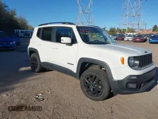 2017 Jeep Renegade Altitude z VIN ZACCJBBB8HPF49603, wystawiony jako IAAI lot #43411070 z przebiegiem 112 378 mil mil oraz . Historia ofert i sprzedaży dostępna na DreamBid. Obrazek 1.