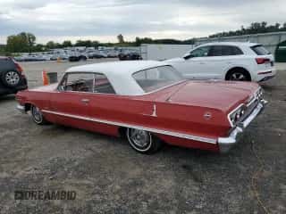 1963 Chevrolet Impala с VIN 31847F167733, выставлен на аукционе Copart как лот 80429845 с пробегом 125 192 миль миль и Чистый • Clean title. История ставок и продаж доступна на DreamBid. Изображение 2.