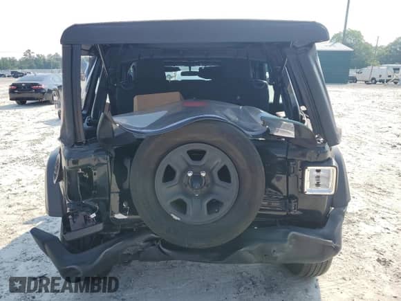 2023 Jeep Wrangler Sport с VIN 1C4HJXDN5PW635141, выставлен на аукционе Copart как лот 59170465 с пробегом 52 735 миль миль и Списание • Salvage title. История ставок и продаж доступна на DreamBid. Изображение 6.