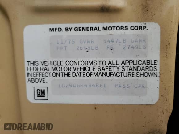 1976 Chevrolet Malibu с VIN 1D29Q6R434861, выставлен на аукционе Copart как лот 68727855 с пробегом 91 637 миль миль и Чистый • Clean title. История ставок и продаж доступна на DreamBid. Изображение 12.