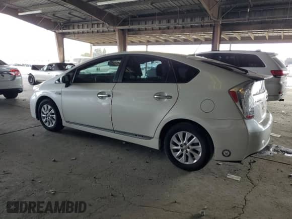 2012 Toyota Prius Advanced with VIN JTDKN3DPXC3008192, listed as a Copart auction lot 86148955 with 49,105 mi miles and Salvage title. Bid and sale history available at DreamBid. Image 2.
