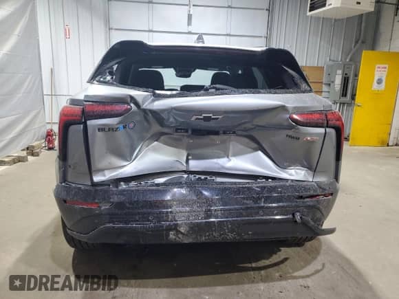 2024 Chevrolet Blazer EV eAWD RS z VIN 3GNKDCRJ1RS177373, wystawiony jako Copart lot #62331885 z przebiegiem 886 mil mil oraz Szkoda całkowita • Salvage title. Historia ofert i sprzedaży dostępna na DreamBid. Obrazek 6.