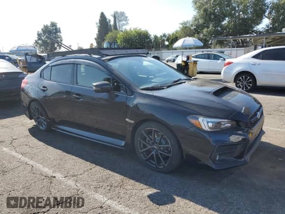2018 Subaru WRX Limited with VIN JF1VA1L64J8817148, listed as a Copart auction lot 70022665 with 54,664 mi miles and Salvage title. Bid and sale history available at DreamBid. Image 4.
