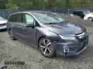 2020 Honda Odyssey Elite with VIN 5FNRL6H9XLB031816, listed as a Copart auction lot 85384185 with 69,706 mi miles and Salvage title. Bid and sale history available at DreamBid. Image 4.