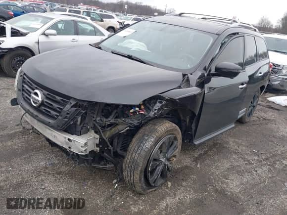 2017 Nissan Pathfinder SL z VIN 5N1DR2MM6HC913805, wystawiony jako IAAI lot #41240815 z przebiegiem 119 230 mil mil oraz . Historia ofert i sprzedaży dostępna na DreamBid. Obrazek 2.