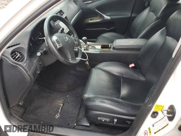 2011 Lexus IS 250 with VIN JTHCF5C27B5049898, listed as a Copart auction lot 87210425 with Not provided miles and Salvage title. Bid and sale history available at DreamBid. Image 7.