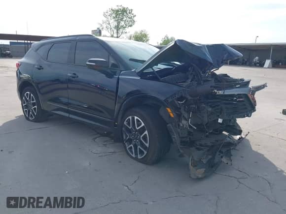 2024 Chevrolet Blazer RS with VIN 3GNKBERS5RS181954, listed as a IAAI auction lot 42057083 with 10,701 mi miles and . Bid and sale history available at DreamBid. Image 1.