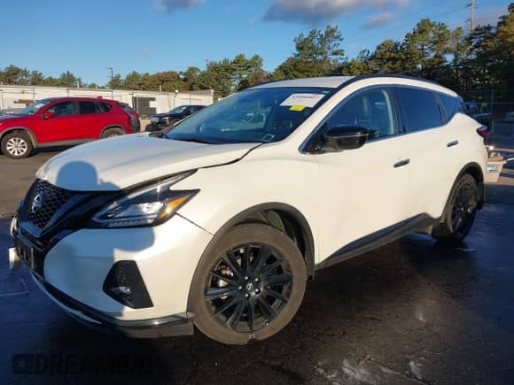 2024 Nissan Murano SV with VIN 5N1AZ2BS8RC115442, listed as a IAAI auction lot 43400007 with 30,584 mi miles and . Bid and sale history available at DreamBid. Image 17.