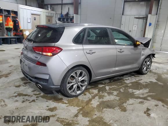 2020 Hyundai Elantra N Line z VIN KMHH55LC5LU125222, wystawiony jako Copart lot #70922435 z przebiegiem 40 322 mil mil oraz Szkoda całkowita • Salvage title. Historia ofert i sprzedaży dostępna na DreamBid. Obrazek 3.