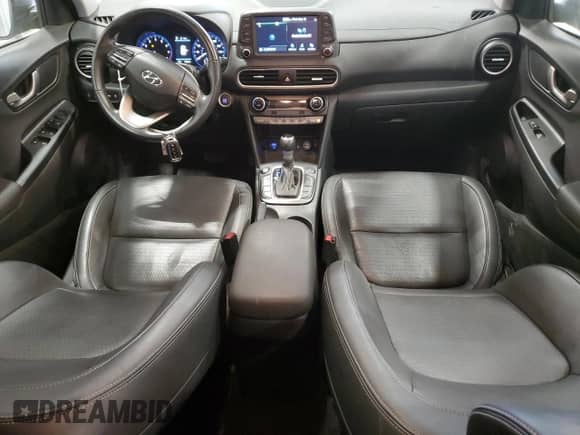 2020 Hyundai Kona Ultimate with VIN KM8K5CA57LU491830, listed as a Copart auction lot 71109265 with 40,656 mi miles and Salvage title. Bid and sale history available at DreamBid. Image 8.