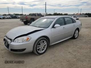 2013 Chevrolet Impala LTZ с VIN 2G1WC5E34D1134644, выставлен на аукционе Copart как лот 82540765 с пробегом 54 756 миль миль и Списание • Salvage title. История ставок и продаж доступна на DreamBid. Изображение 1.