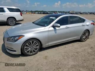 2015 Hyundai Genesis 5.0L с VIN KMHGN4JF7FU060610, выставлен на аукционе Copart как лот 71366155 с пробегом 88 411 миль миль и Списание • Salvage title. История ставок и продаж доступна на DreamBid. Изображение 1.