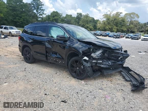 2022 Honda Pilot Special Edition с VIN 5FNYF5H22NB037029, выставлен на аукционе Copart как лот 66562165 с пробегом 33 106 миль миль и Списание • Salvage title. История ставок и продаж доступна на DreamBid. Изображение 4.