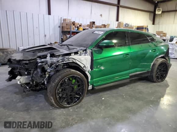 2022 Lamborghini Urus с VIN ZPBUA1ZL3NLA21053, выставлен на аукционе Copart как лот 53794345 с пробегом 22 481 миль миль и Списание • Salvage title. История ставок и продаж доступна на DreamBid. Изображение 1.