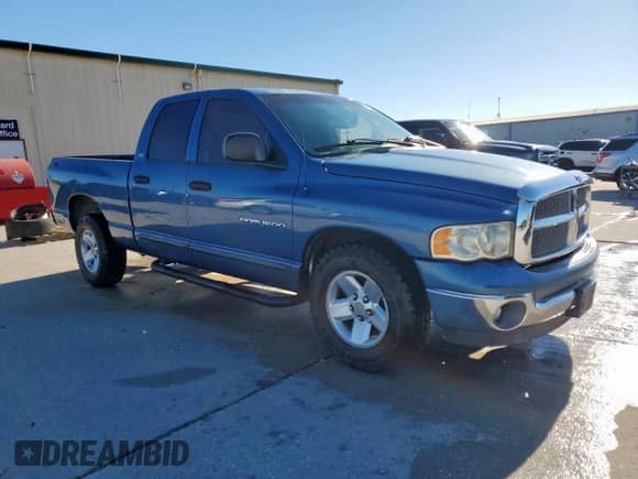 2002 Dodge 1500 with VIN 1D7HA18Z22J266843, listed as a Copart auction lot 55243545 with 196,982 mi miles and Clean title. Bid and sale history available at DreamBid. Image 4.