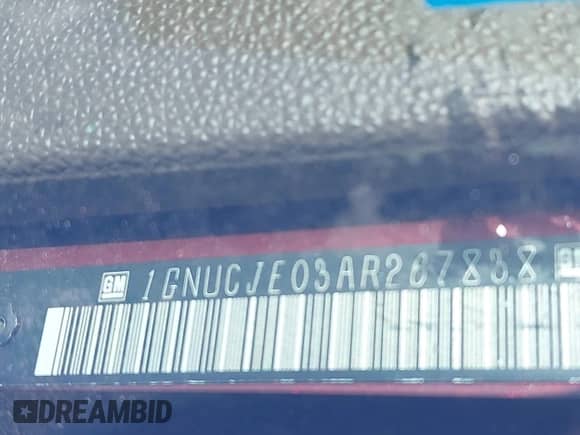 2010 Chevrolet Suburban LT z VIN 1GNUCJE03AR267838, wystawiony jako IAAI lot #42535623 z przebiegiem 265 769 mil mil oraz . Historia ofert i sprzedaży dostępna na DreamBid. Obrazek 17.