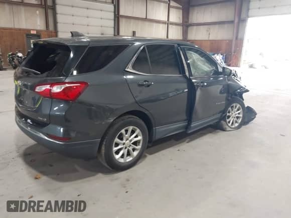 2018 Chevrolet Equinox LT with VIN 2GNAXSEV9J6239966, listed as a IAAI auction lot 43245221 with 119,583 mi miles and . Bid and sale history available at DreamBid. Image 4.