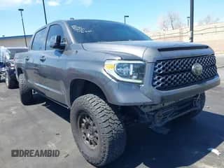 2019 Toyota Tundra SR5 with VIN 5TFAY5F17KX820208, listed as a IAAI auction lot 41997137 with 56,450 mi miles and . Bid and sale history available at DreamBid. Image 1.