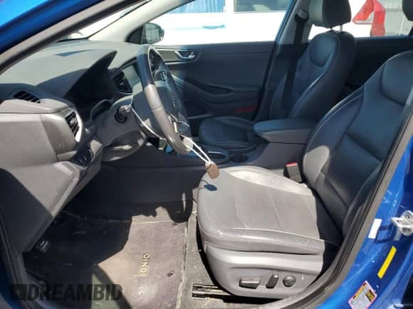 2017 Hyundai Ioniq Limited with VIN KMHC85LC8HU035149, listed as a Copart auction lot 71202615 with 59,601 mi miles and Salvage title. Bid and sale history available at DreamBid. Image 7.