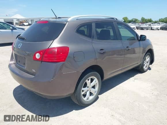 2009 Nissan Rogue SL with VIN JN8AS58T79W055537, listed as a IAAI auction lot 42803170 with Not provided miles and . Bid and sale history available at DreamBid. Image 4.