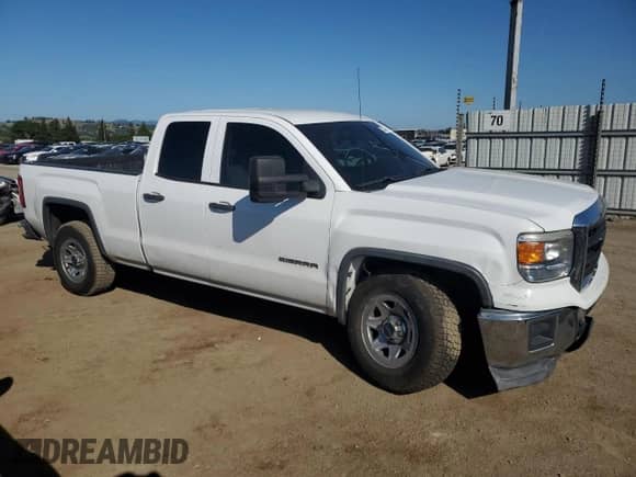 2015 GMC Sierra 1500 with VIN 1GTR1TEH7FZ280234, listed as a Copart auction lot 55133685 with 178,251 mi miles and Salvage title. Bid and sale history available at DreamBid. Image 4.