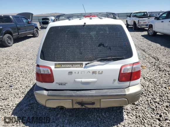 2001 Subaru Forester S with VIN JF1SF65521H746800, listed as a Copart auction lot 69427245 with Not provided miles and Non repairable. Bid and sale history available at DreamBid. Image 6.