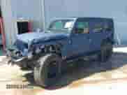 2022 Jeep Wrangler Unlimited Sahara with VIN 1C4HJXEN1NW262546, listed as a IAAI auction lot 41975925 with 17,994 mi miles and . Bid and sale history available at DreamBid. Image 2.